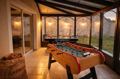 Plan de l'établissement Gîte Famille Amis Jeux XXL Paris