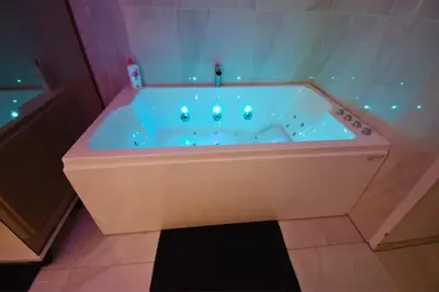 Plan de l'établissement Le Sanctuaire Hirson, Spa Privatif, Sauna