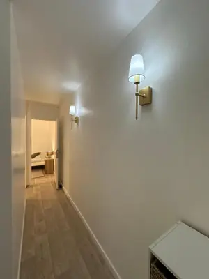 Un ou plusieurs lits dans un hébergement de l'établissement Appartement REIMS 3 chambres