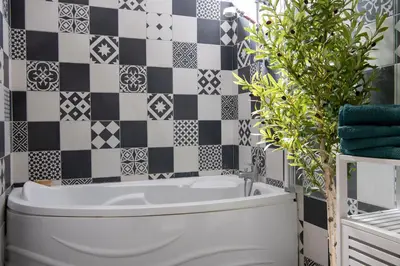 Plan de l'établissement Le Saint-Quentin - Studio avec Terrasse