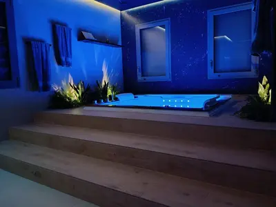 Plan de l'établissement LoveRoom Loft Sensation avec SPA