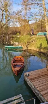 Paysage naturel près de le bateau