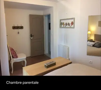 Un ou plusieurs lits dans un hébergement de l'établissement Le gîte du Soldat Carouge