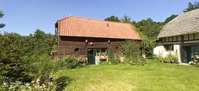 Jardin de l'établissement Gîte de la Gagée