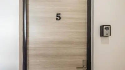 Salle de bains dans l'établissement Manu Chalons