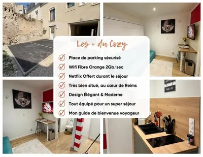 Plan de l'établissement Le cozy Cathedral Reims