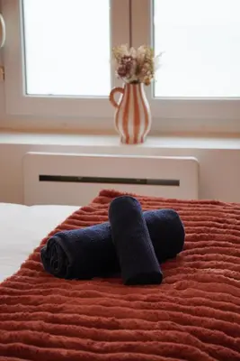 Un ou plusieurs lits dans un hébergement de l'établissement T2 Cosy - Proche centre - Stationnement gratuit