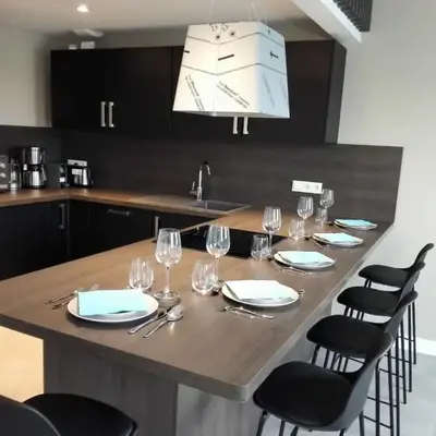 Apartment Moderne Duplexwohnung mit Durchgang in der Nähe von SPA by Interhome
