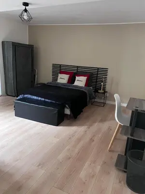 Un ou plusieurs lits dans un hébergement de l'établissement Chez Nath House