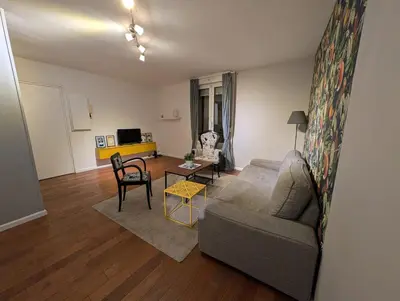 Coin salon dans l'établissement Le 49 Leclerc