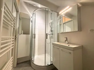 Salle de bains dans l'établissement Smart Studio