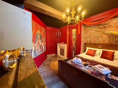 Un ou plusieurs lits dans un hébergement de l'établissement S Harry Potter 2, une immersion chez les sorciers