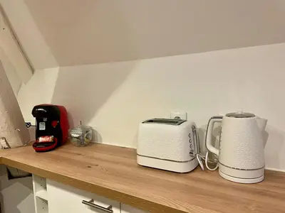 Cuisine ou kitchenette dans l'établissement l'atelier des rêves - Center city Compiègne