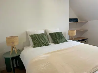 Un ou plusieurs lits dans un hébergement de l'établissement l'atelier des rêves - Center city Compiègne