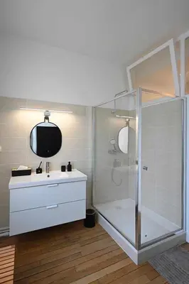 Salle de bains dans l'établissement Les Clés du Chapitre - Hypercentre Cathédrale