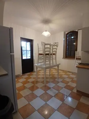 Cuisine ou kitchenette dans l'établissement Manoir de la Gravière