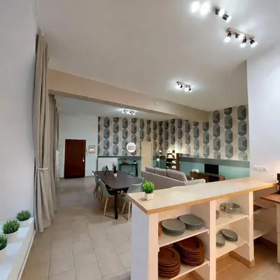 Cuisine ou kitchenette dans l'établissement Superbe appartement rénové face au fort de Sedan