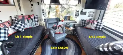 Coin salon dans l'établissement Le 