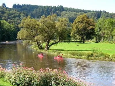 Paysage naturel près de la maison de vacances