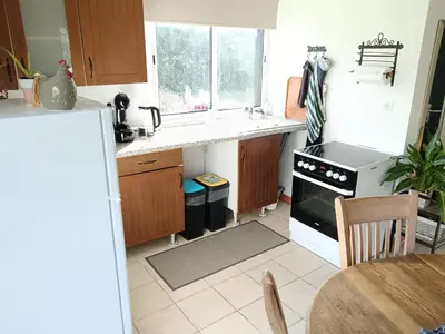 Cuisine ou kitchenette dans l'établissement L'annexe