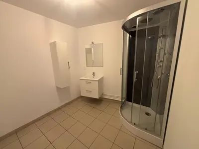 Salle de bains dans l'établissement Gîtes de la Renaissance