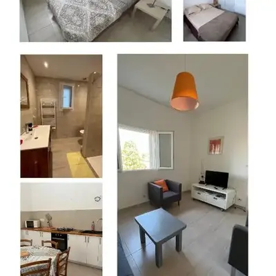Loue rez de maison 3mn de la plage