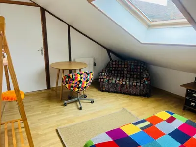 Coin salon dans l'établissement La maisonnette