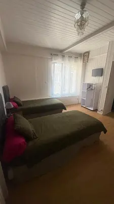 Coin salon dans l'établissement Chambre D'hôtes Anzi