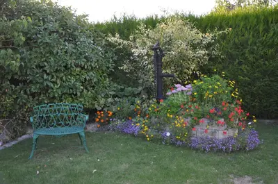 Jardin de l'établissement Les Rendzines