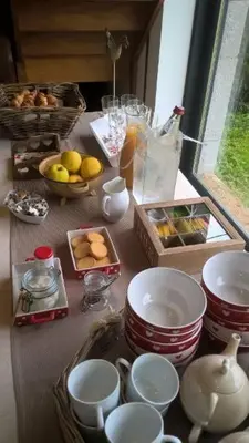 Nourriture dans le B&B/chambre d'hôtes ou à proximité
