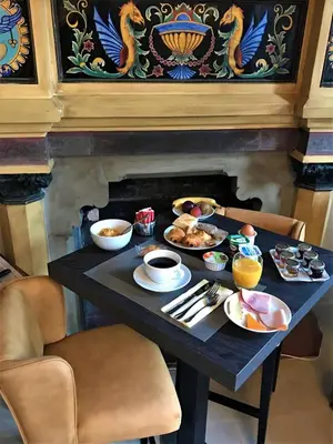 Nourriture dans l'hôtel ou à proximité