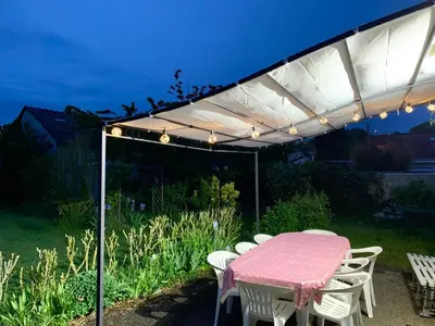 Jardin de l'établissement Chez Madame Titus