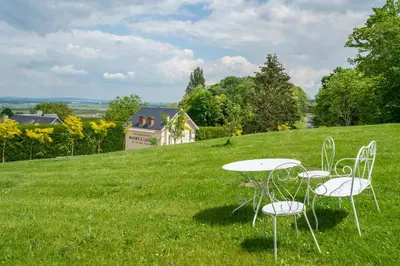Paysage naturel près de la maison de vacances