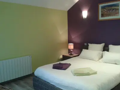 Un ou plusieurs lits dans un hébergement de l'établissement Chambre d'Hotes de la Loge