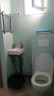 Salle de bains dans l'établissement La Vannerie