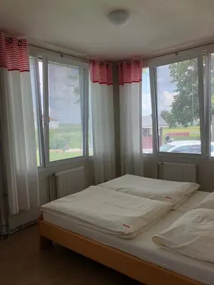 Un ou plusieurs lits dans un hébergement de l'établissement Country House Reem