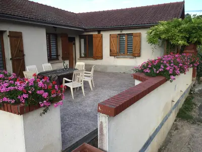 Jardin de l'établissement La Loge Du Vigneron