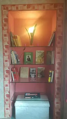 Bibliothèque dans le B&B/chambre d'hôtes