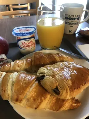 Nourriture dans l'hôtel ou à proximité
