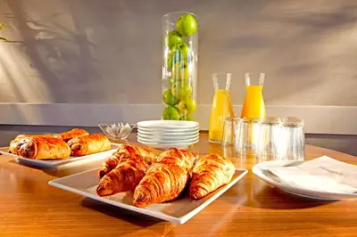 Nourriture dans l'hôtel ou à proximité