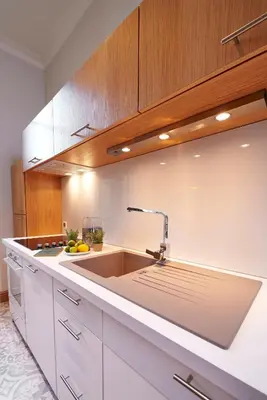 Cuisine ou kitchenette dans l'établissement Bubble 8