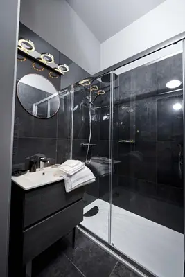 Salle de bains dans l'établissement Bubble 8
