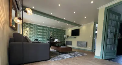 Télévision ou salle de divertissement dans l'établissement Domaine De Barive