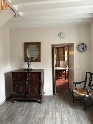 Coin salon dans l'établissement Relais du Chat Prosper