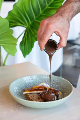 Nourriture dans l'hôtel ou à proximité