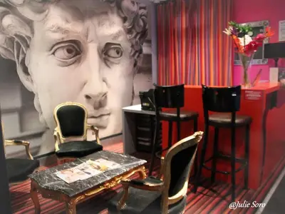 Plan de l'établissement Hôtel Latino Reims Centre