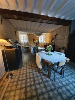 Cuisine ou kitchenette dans l'établissement Il Etait Une Fois