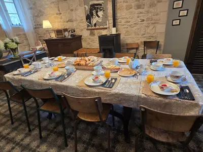 Nourriture dans le B&B/chambre d'hôtes ou à proximité