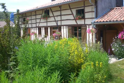 Jardin de l'établissement La maison du bûcheron