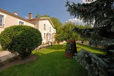 Jardin de l'établissement Chez Camille